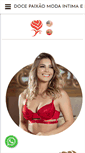 Mobile Screenshot of docepaixaolingerie.com.br